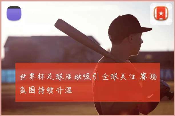 世界杯足球活动吸引全球关注 赛场氛围持续升温